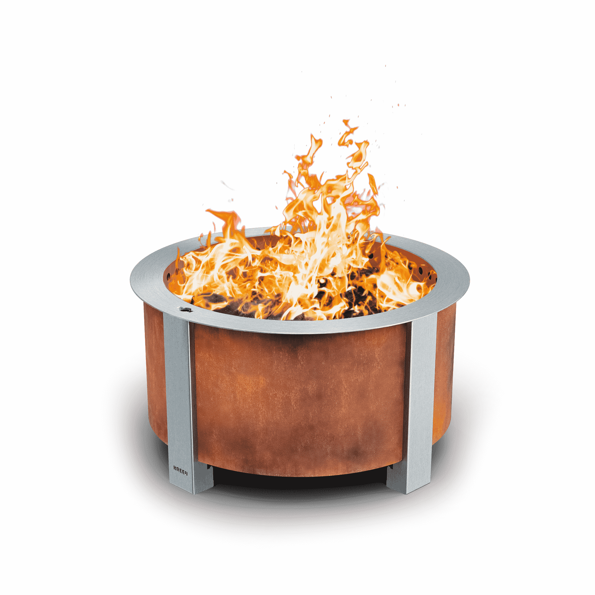 X Series 24 firepit corten