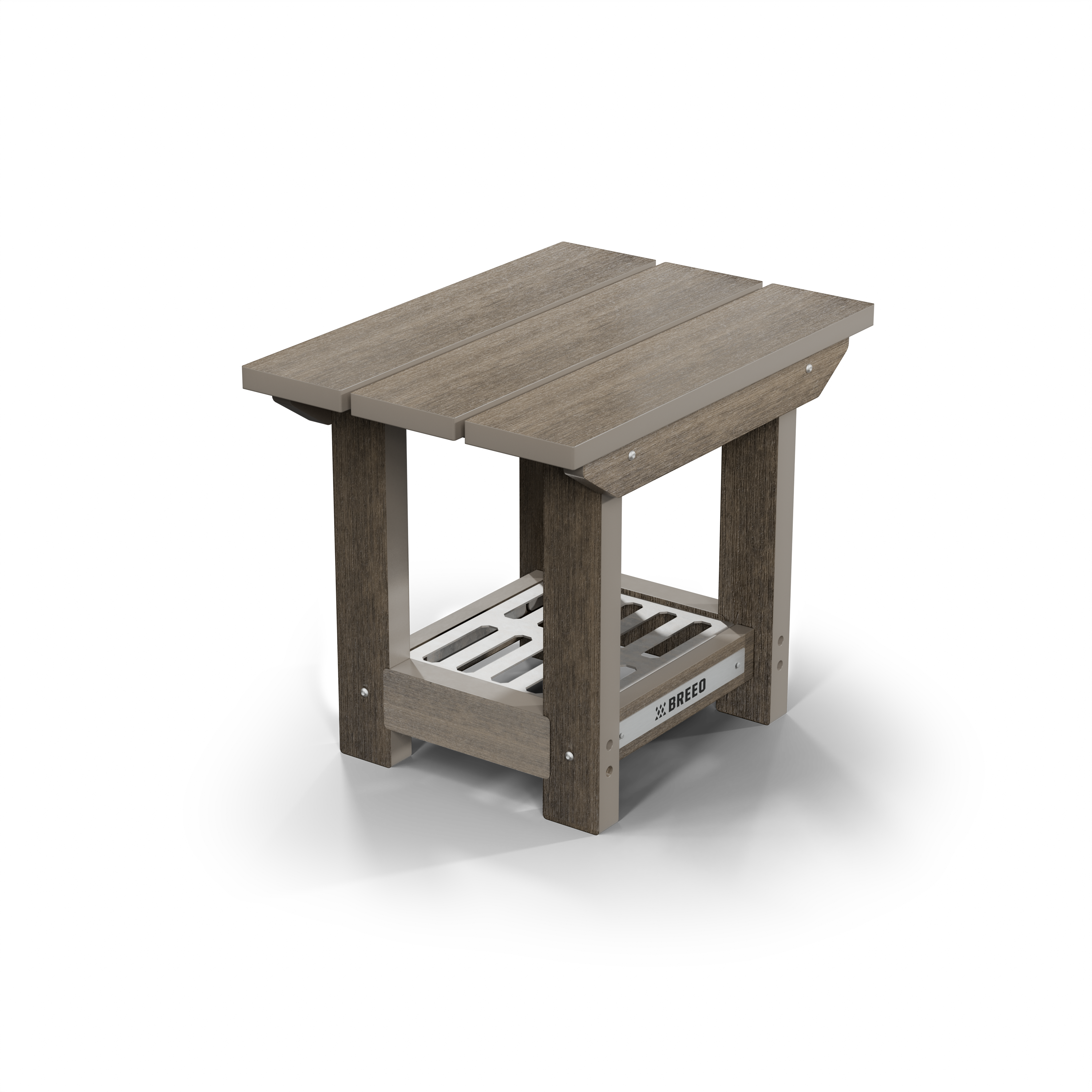 X Series Side Table Brazilian Walnut