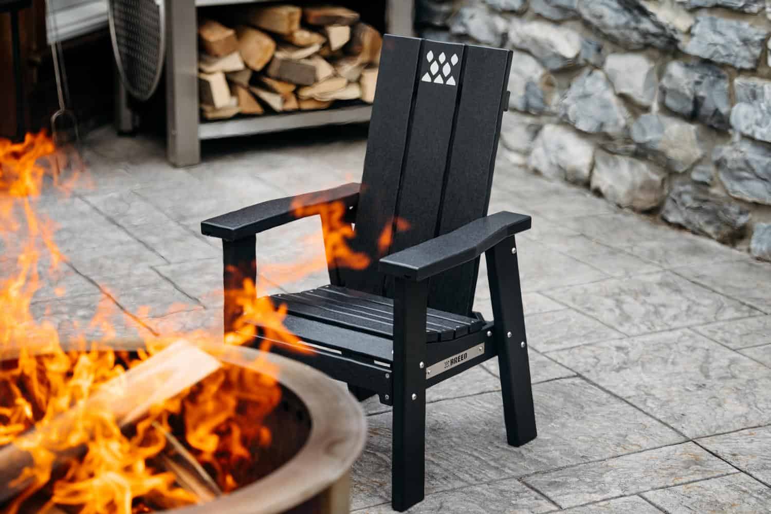 This is an image of a black X Series Kids Chair