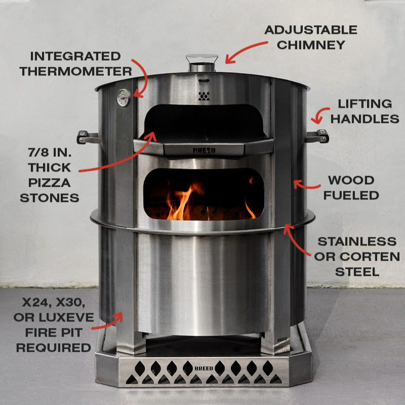 Live-Fire Pizza Oven
