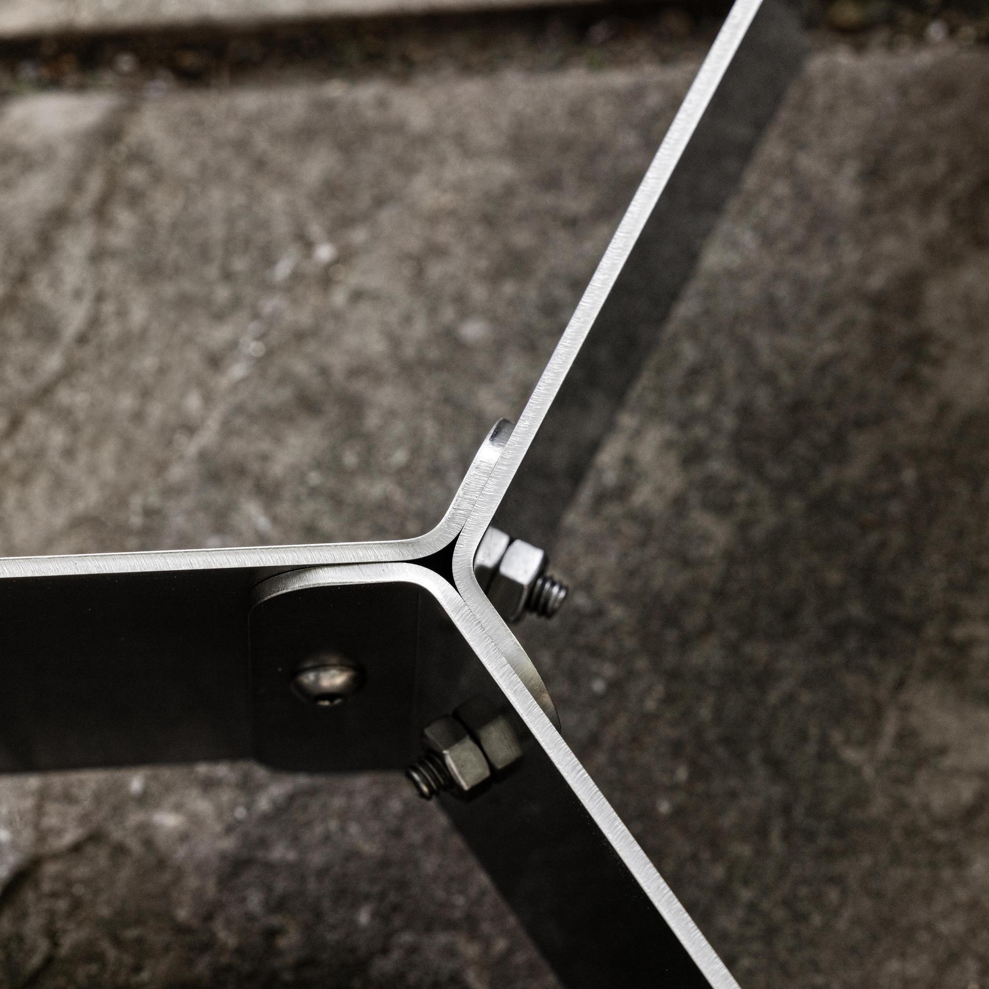 This is an image of  the bolts on a Breeo Pizza Oven Base
