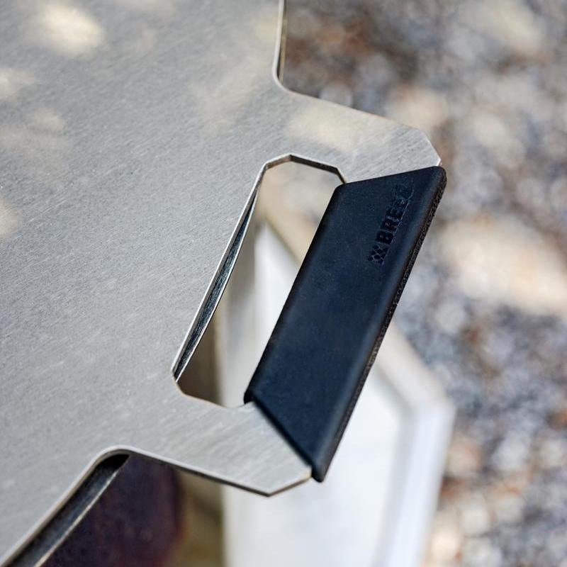 This is an image of the silicone grips on the handle of the Flat Top