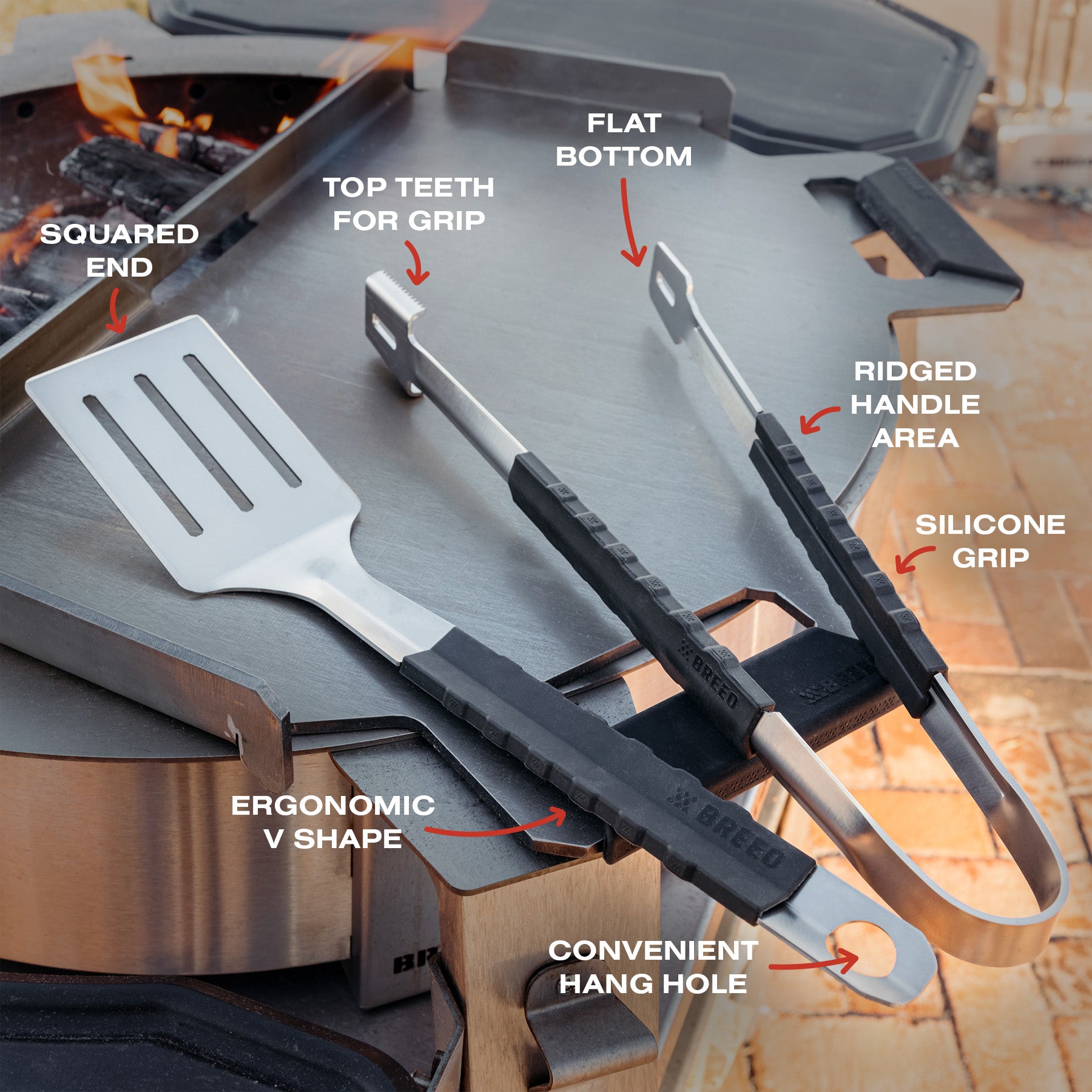 Breeo 304 Grilling Tools