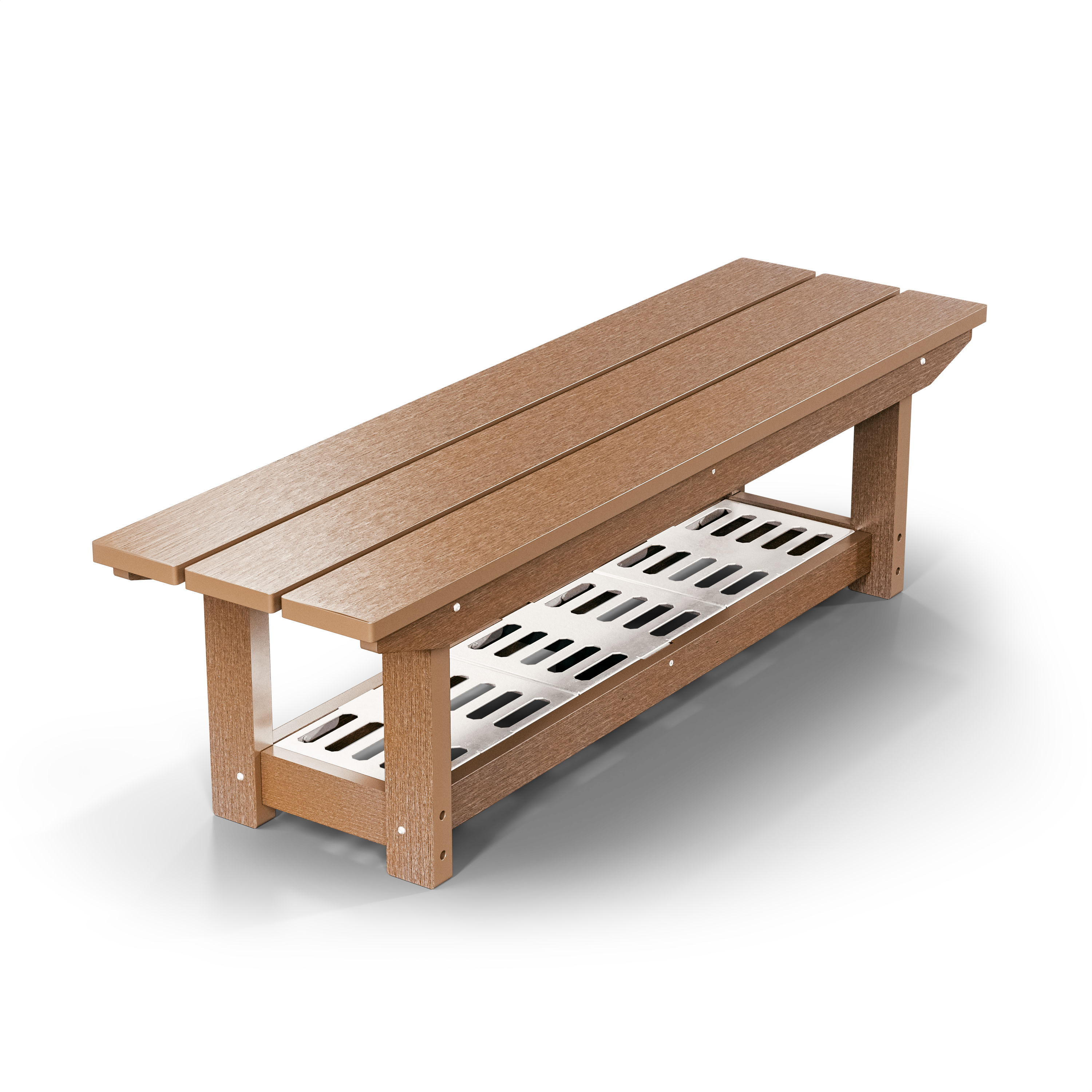 AntiqueMahogany X Series Bench Antique Mahogany 