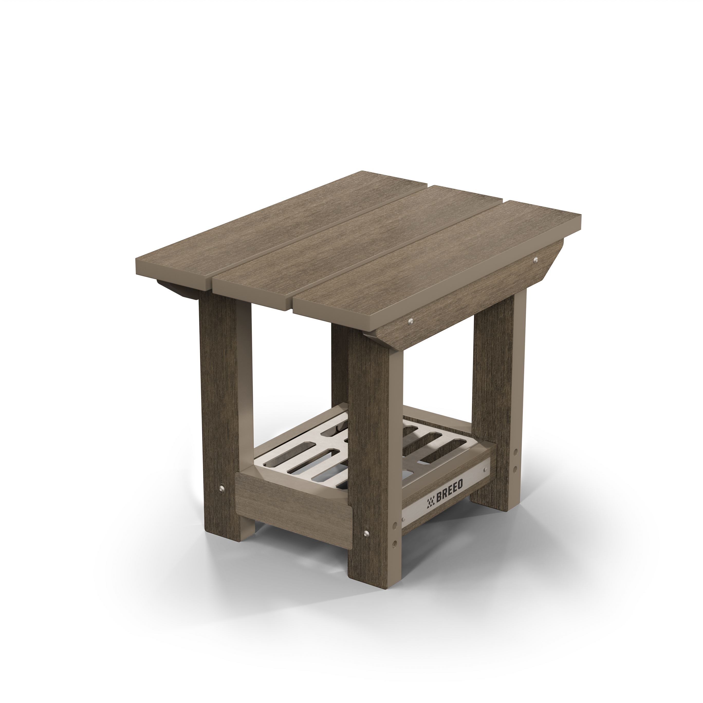 Brazilian Walnut Side Table Shadow