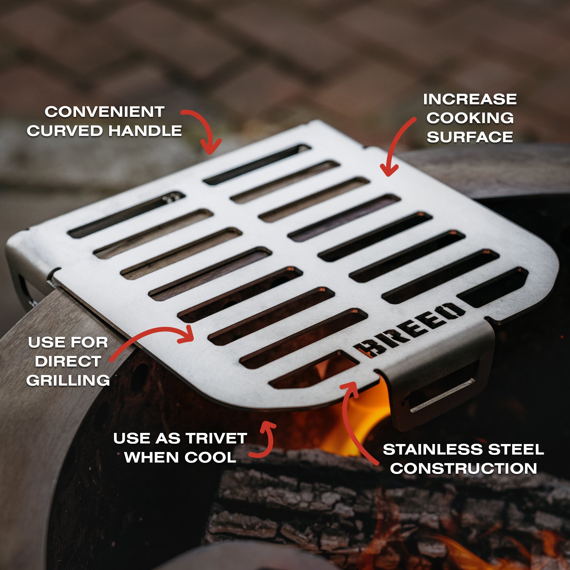 Breeo 304 Skillet Rest