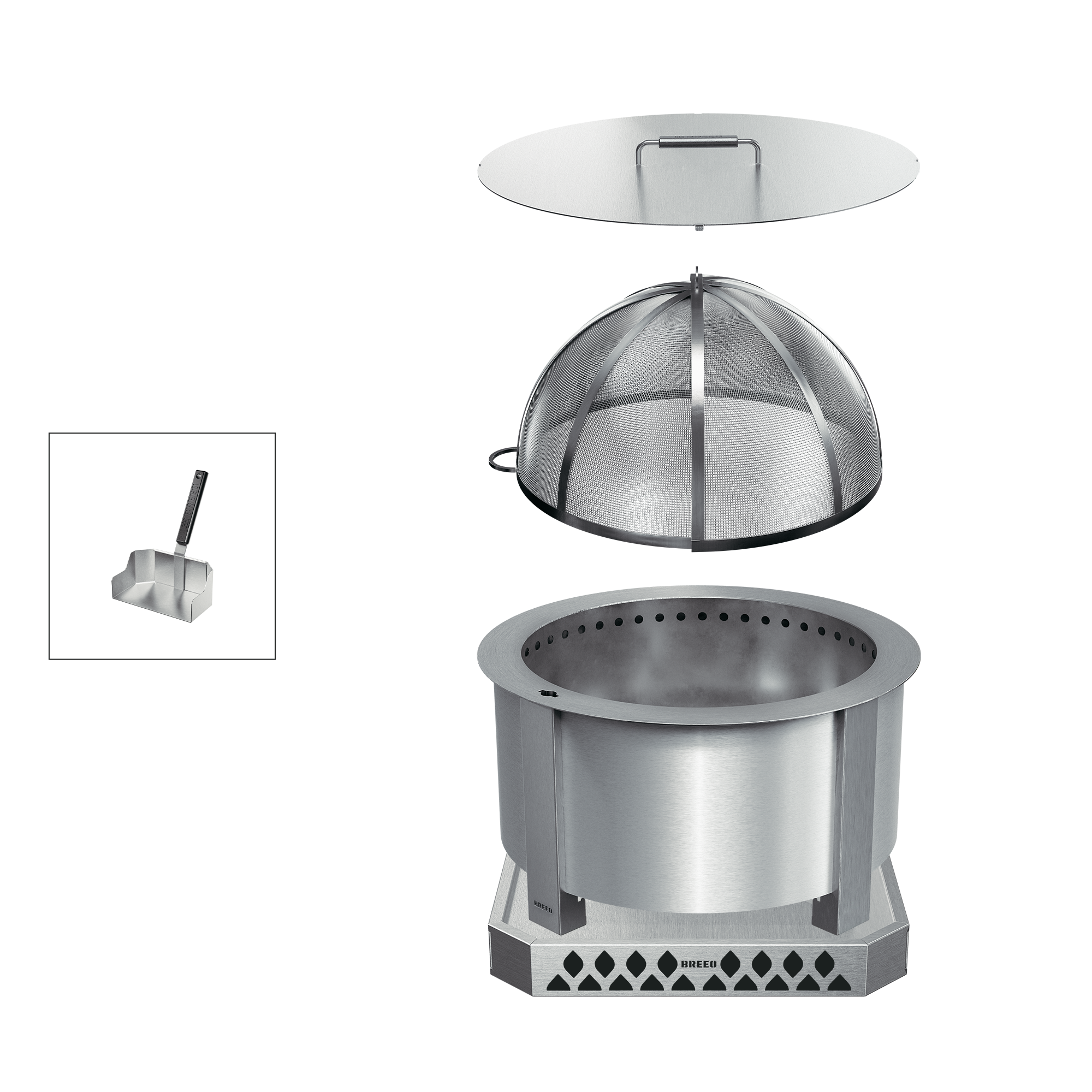 X 24 deck bundle in stainless 
