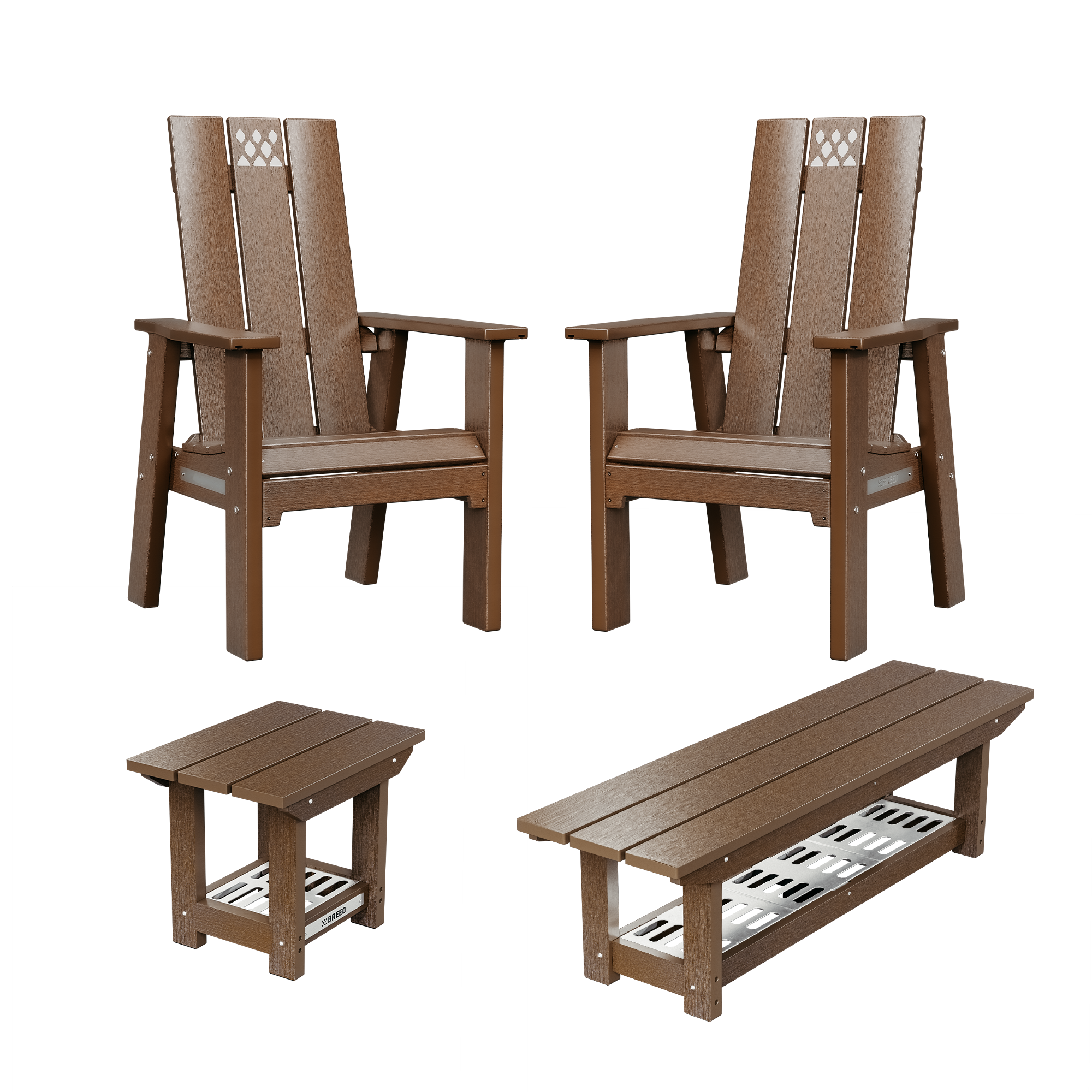 Seating Bundle Antique Mahogany