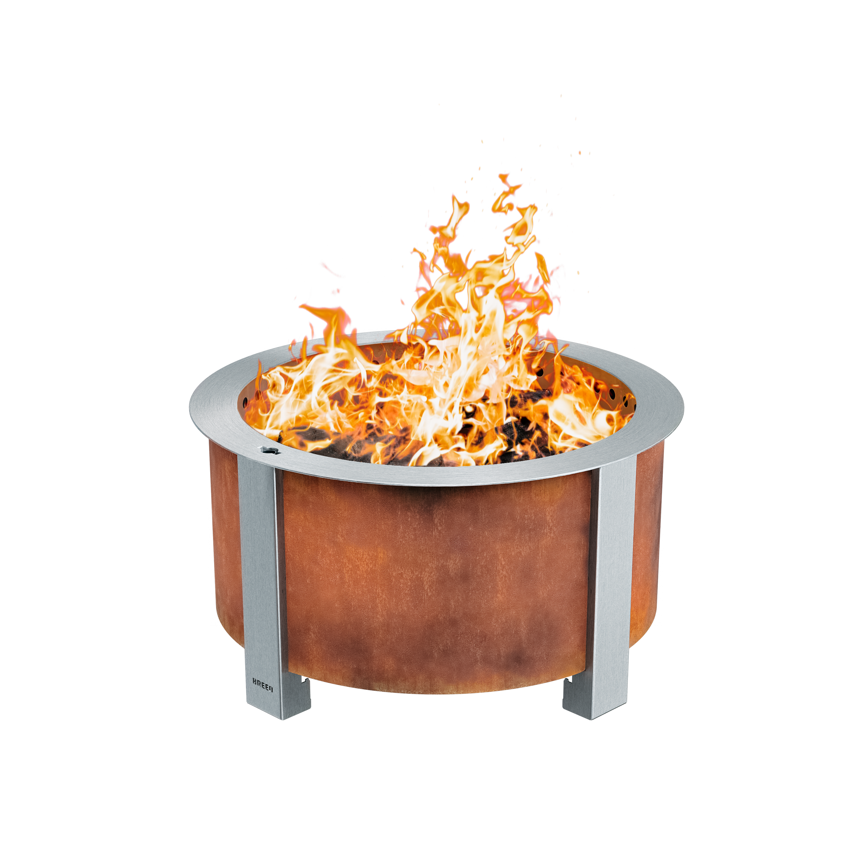 X Series 24 Fire Pit Corten Fire
