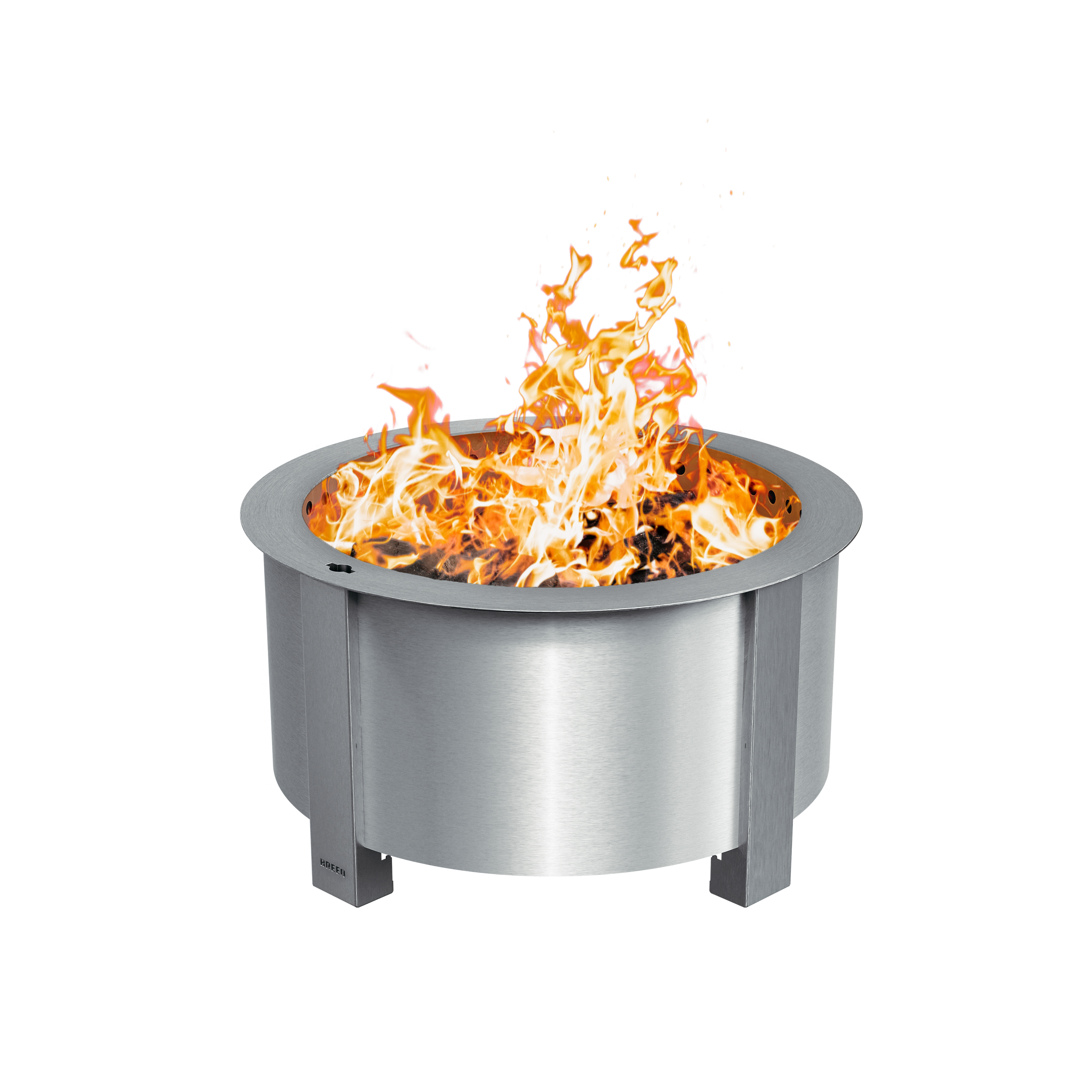 X Series 24 Fire Pit Stainless Fire 1