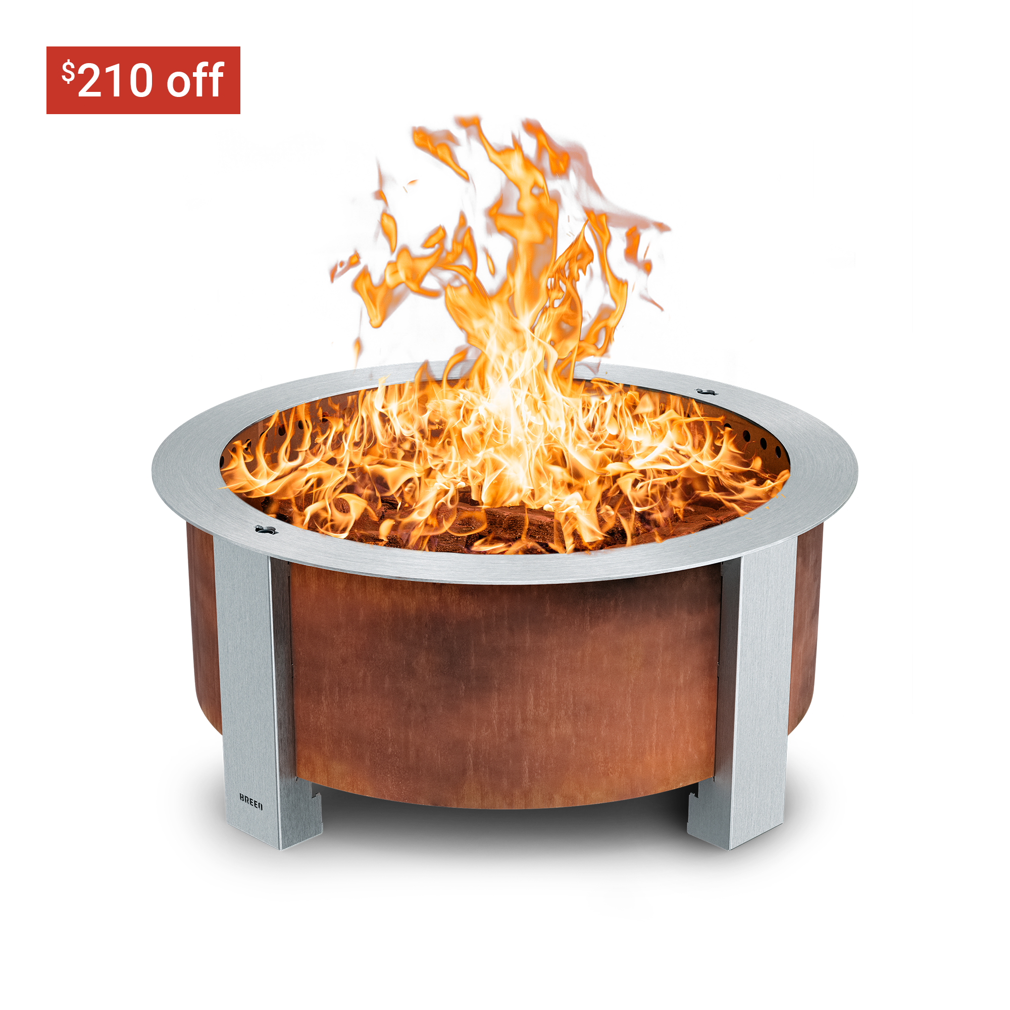 X Series 30 Fire Pit Corten Fire wShadow 210 off
