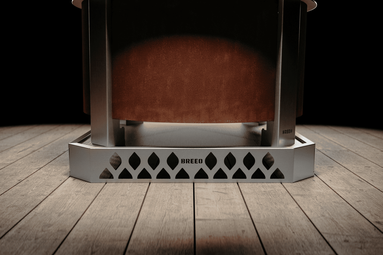 Breeo Base with an X Series firepit 